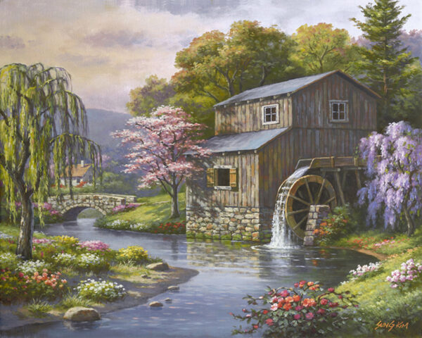 Spring At The Mill