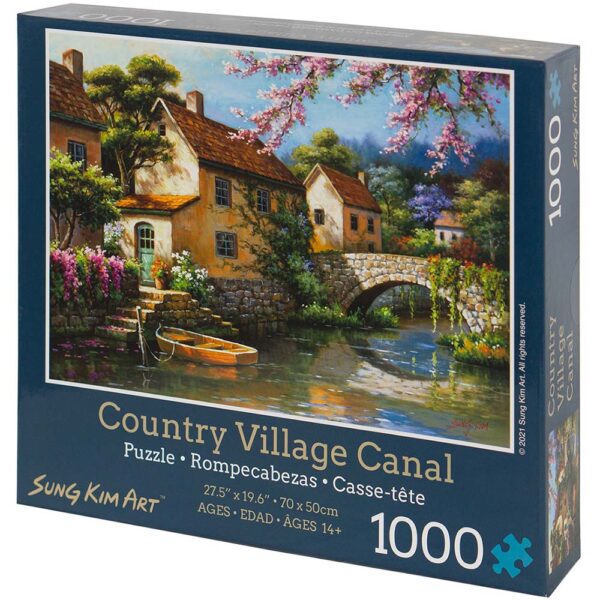 box country village canal puzzle