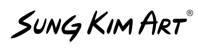 sung kim art logo
